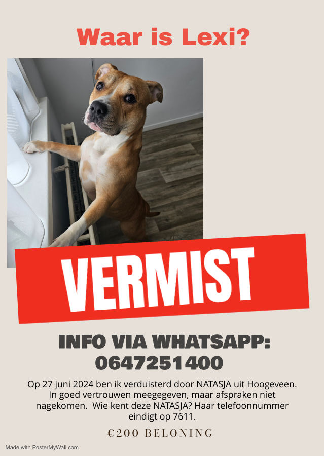 waar is Lexi?